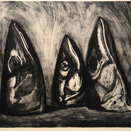 Jean-Baptiste Sécheret, Les Trois maquereaux, 1989