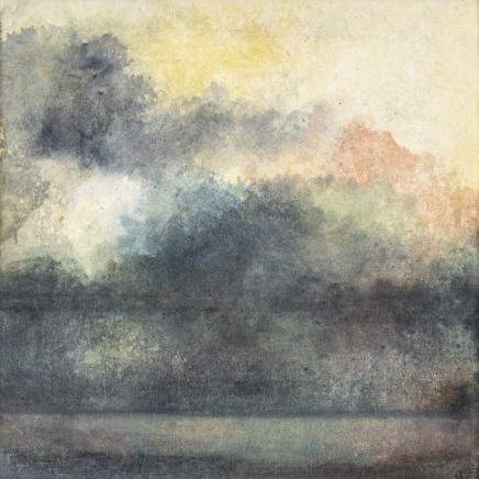 Elena Prentice, Nuage rose, mer à l'ombre, 2023