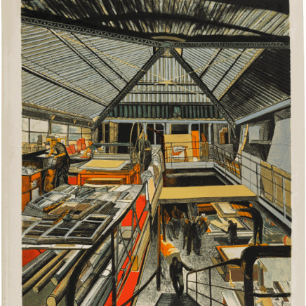 Sam Szafran, L'Imprimerie Bellini, 1972-1975