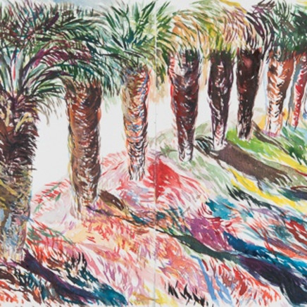 Agnès Lévy, Palmiers, 2017