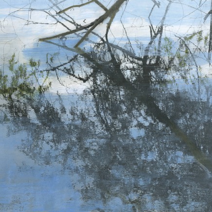 Farhad Ostovani, REFLET DANS L’EAU #19, 2021-2022