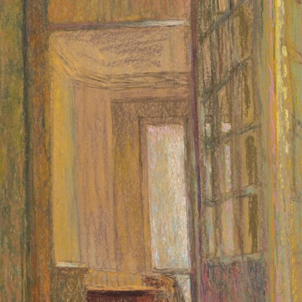 Martin Basdevant, La Villette - Intérieur Jaune, 2023