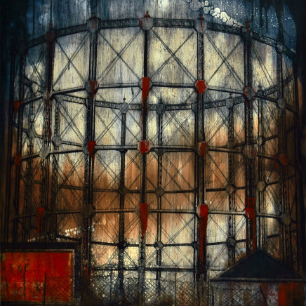Jenny Robinson, London gasometer, 2012
