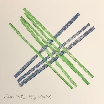 Anna Metz, Série Abécédaire - X, 1994