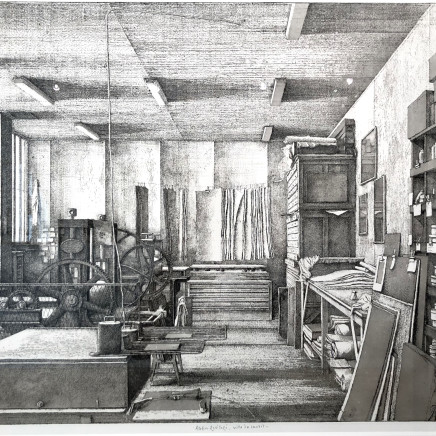 Érik Desmazières, Atelier René Tazé, villa du Lavoir, 2019