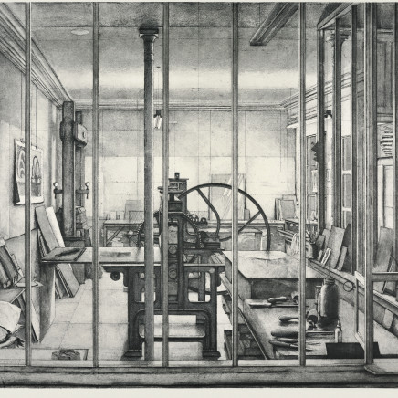 Érik Desmazières, Atelier René Tazé VI, 1993