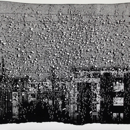 Nicolas Poignon, En face - Les immeubles, 2017