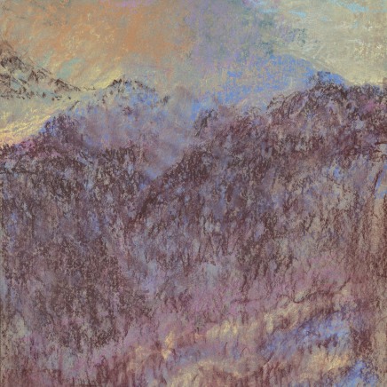 Martin Basdevant, Matin bleu - Bois de Saint-Simon, 2023