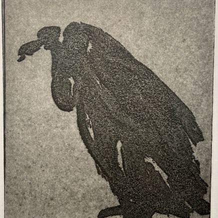 Astrid de La Forest, Empreinte (vautour noir), 2014