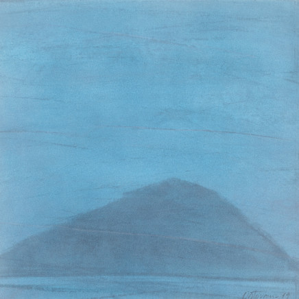 Farhad Ostovani, Montagne en bleu, 2019