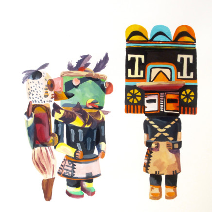 Lucile Piketty, Kachina - Mongwu, Kwahu, 2018