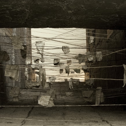 Édith Dufaux, Rue haute au linge presque vide, 2014