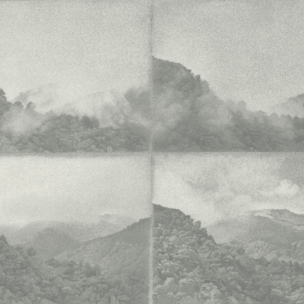 Jean-Michel Bacquet, La vue d'en face, quatre études d'une journée d'août, 2014