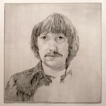 Charles Donker, Zelfportret (Autoportrait), 1976