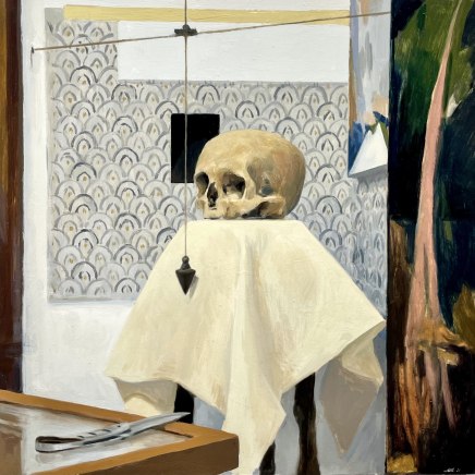 Nicolas Sage, Vanité au fil à plomb, 2021