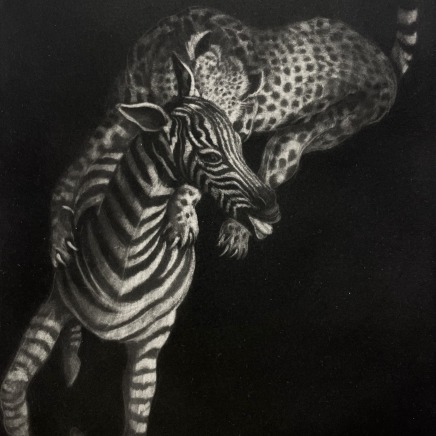 Judith Rothchild, Zèbre et guépard, 2017-2018