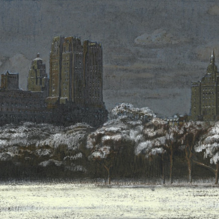 Jean-Baptiste Sécheret, série "Central Park, soir" #1, 2008-2020