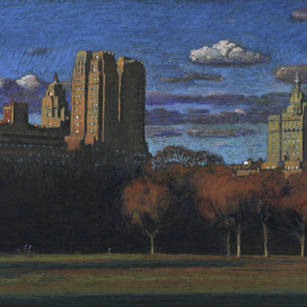 Jean-Baptiste Sécheret, série "Central Park, soir" #7, 2008-2020