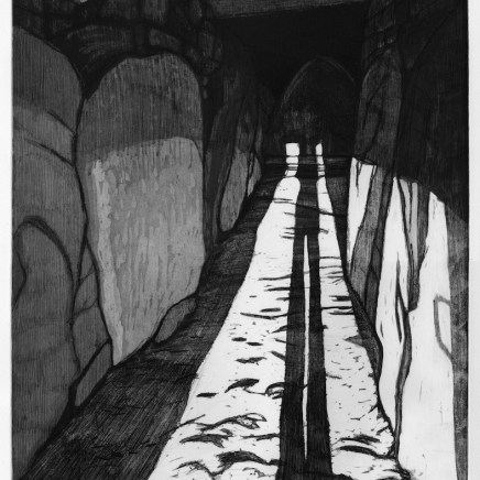 Locmariaquer, planche 5, 2017 Solstice d'hiver III - Sur le seuil