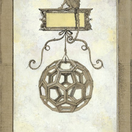 Érik DESMAZIÈRES - Sans titre - Suite Musæum Clausum, 2009-2011. L'une des 8 pochettes dessinées habituellement disponible sous emboîtage avec...