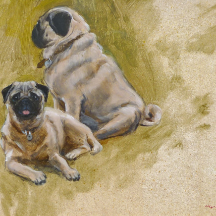 Henry Koehler - Two Pugs