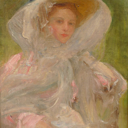 Albert de Belleroche - Portrait of a young woman