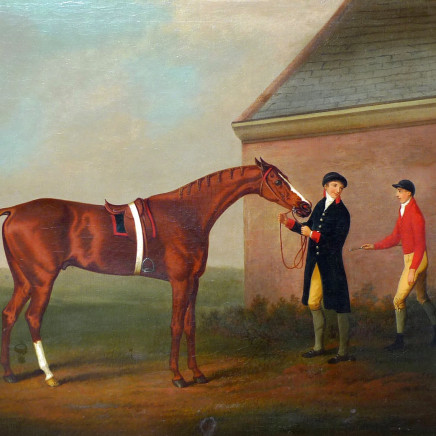 Daniel Clowes - Eclipse and his trainer and jockey, Jack Oakley