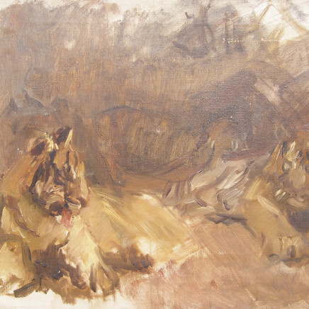 Max Slevogt - Study of Lions , c.1907