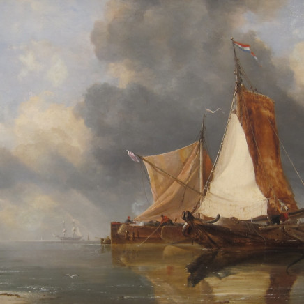 E. W. Cooke RA - Zuyder Zee Fishing Craft