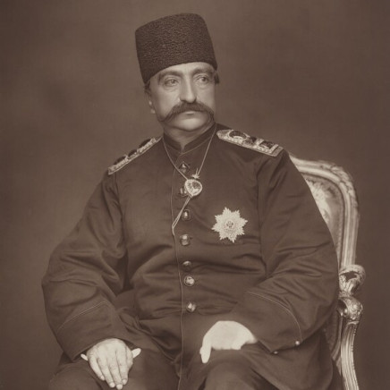 Herbert Rose Barraud - Naser al-Din Shah Qajar, 1889