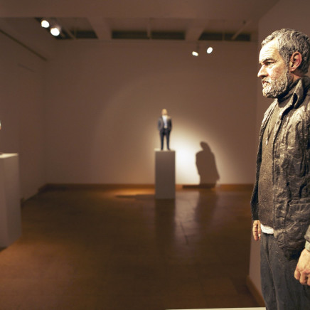 Sean Henry Sculpture, Forum Gallery, New York 2010