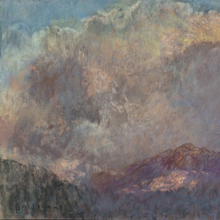 Martin Basdevant, Nuage sur la montagne, 2023