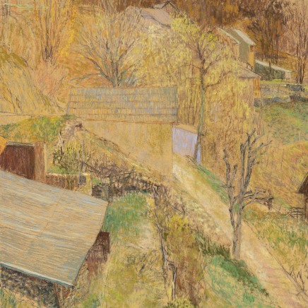 Martin Basdevant, Route des Prats - Printemps naissant, 2024