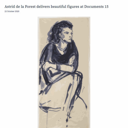 Astrid de la Forest delivers beautiful figures at Documents 15