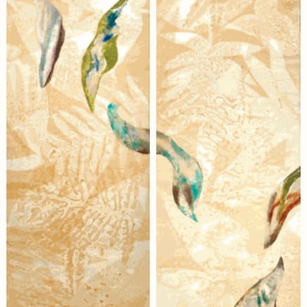 Helena Arellano Mayz, Hojarasca II - 2,3 - Diptyque, 2025