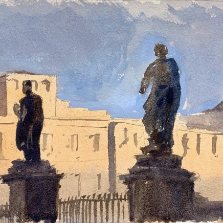 Nicolas Sage, Palerme (Statues Via Vittorio Emmanuele), 2014