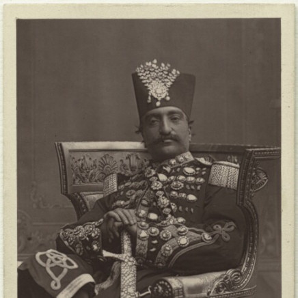 W.D. Downey - Naser al-Din Shah Qajar, 1870s