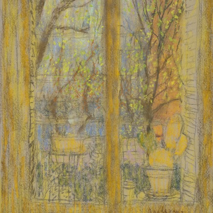 Martin Basdevant, La Villette - Fenêtre jaune, 2023
