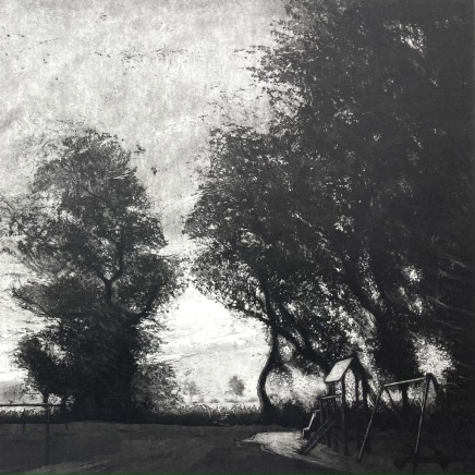 Lucio Mosner, Dämmerung über Hohenossig, 2023