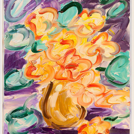 Kirstin Carlin - Nasturtiums (one), 2017