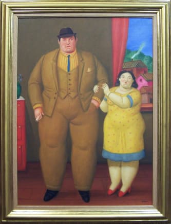 Fernando Botero, Man and Woman (Pareja), 2011