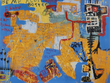 Jim Stella, Untitled, 2020