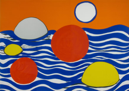 Alexander Calder, Orange Ciel, 1974
