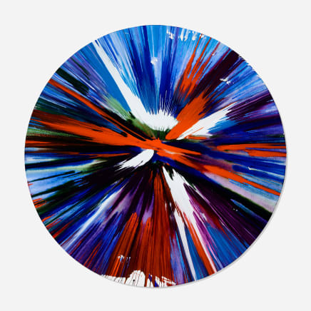 Damien Hirst, Circle Spin Painting, 2009