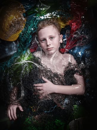 Andreas Franke, Plastic Ocean Kids—Timo, 2019