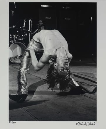 Mick Rock, Iggy Backbend, London, 1972