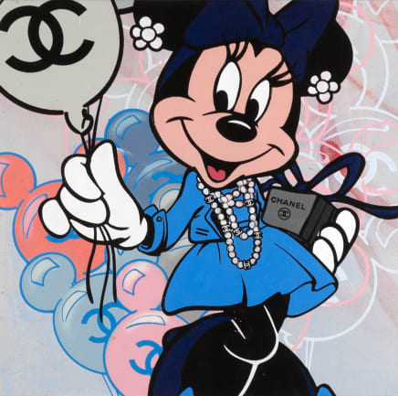 Skyler Grey, Chanel Minnie in Blue, 2021