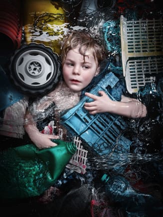 Andreas Franke, Plastic Ocean Kids—Emil, 2019