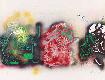 Samson and Delilah (from the portfolio "Kinderstern"), 1989