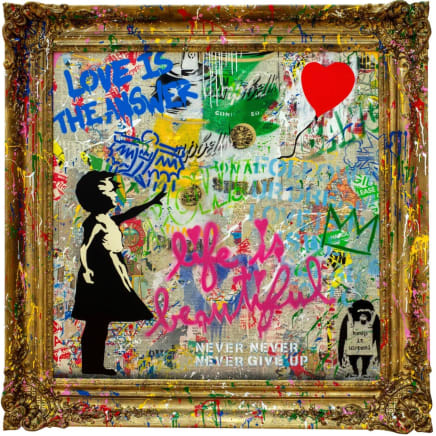 Mr. Brainwash, Balloon Girl, 2024
